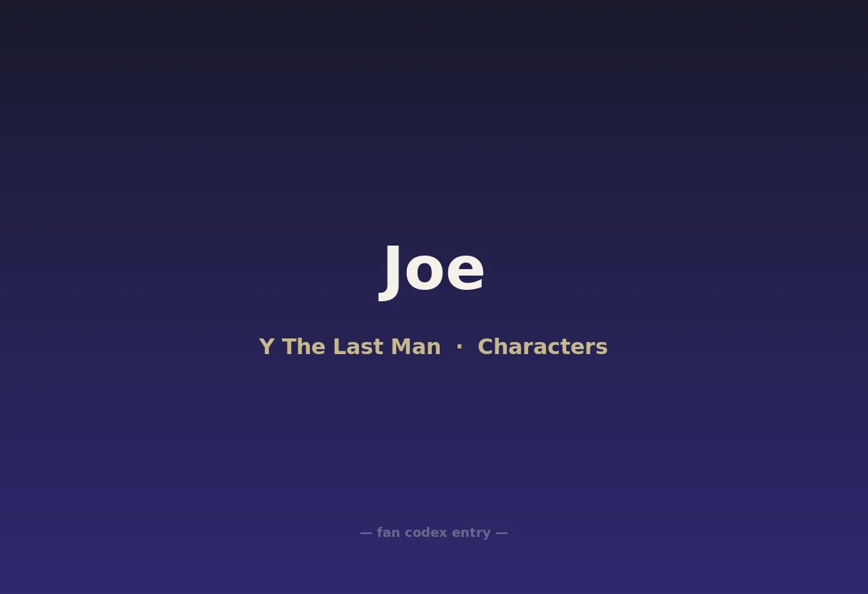 Joe