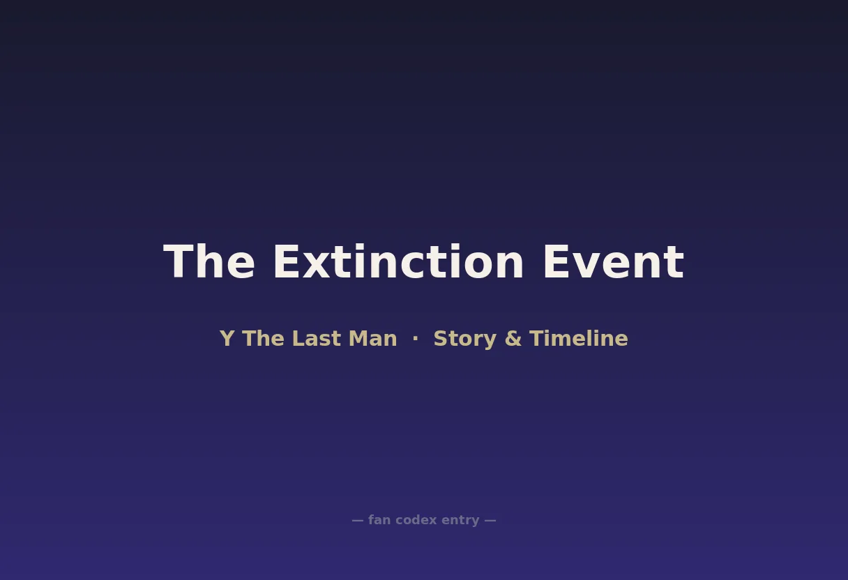The Extinction Event